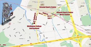 Wellington College Map